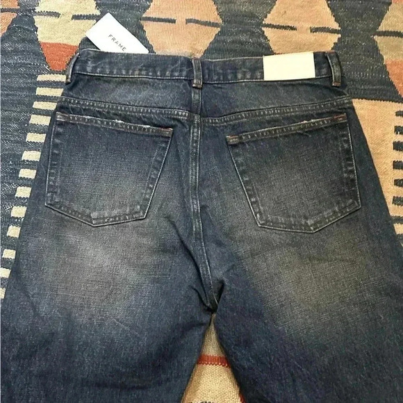 NWT Frame Denim l’homme slim fit/straight leg Everhart paint distressed jeans - Picture 8 of 11